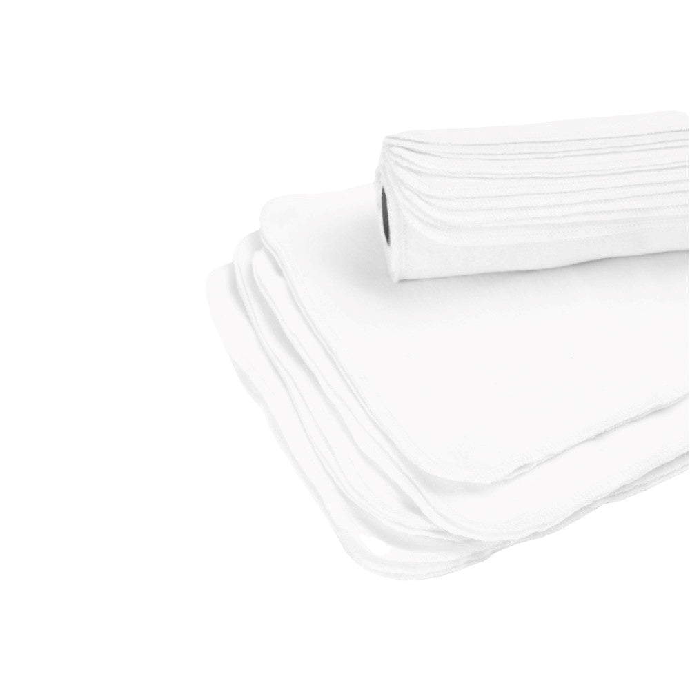 Soft white cotton flannel texture detail minimalist kitchen decor reusable paper towel alternative