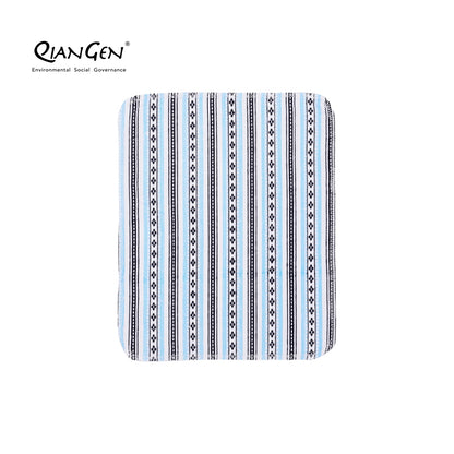 QianGen Eco-Washable Cloth Paper Towels 10 x 12" | Reusable Paper Towels, Absorbent & Soft Unpaper Towels | Zero Waste Paperless Napkins Rolls - 24 count roll