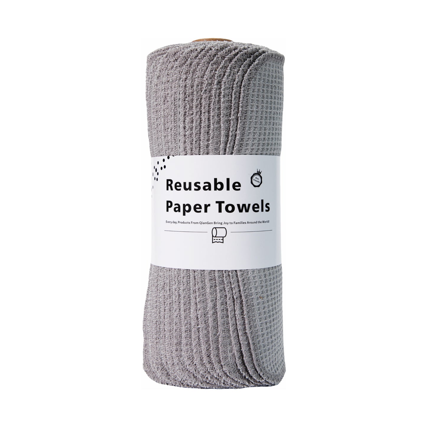 Cool grey modern style unpaper towels on roll